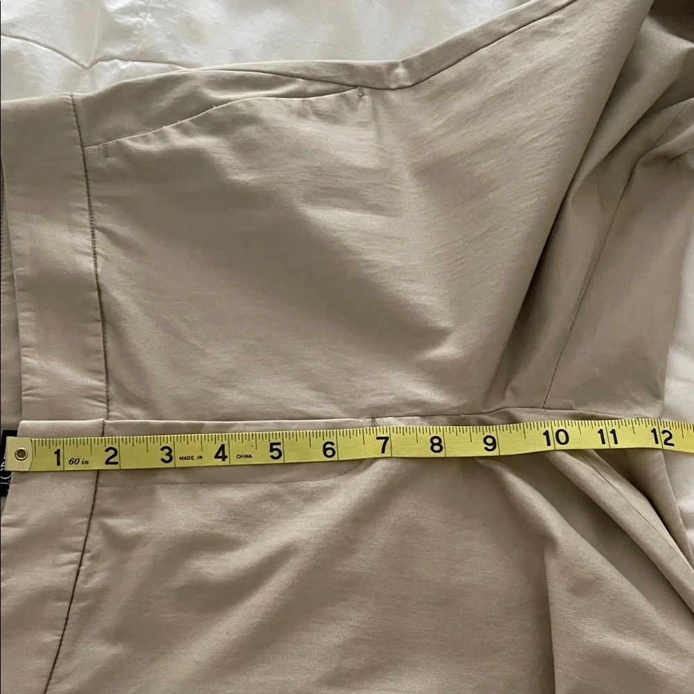 J. Crew Kate Khaki Straight-Leg Cotton Pants Size 6P